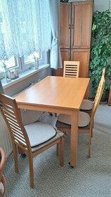 Jedálenský stôl a stoličky - 1