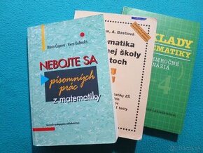 3x knihy s úlohami z matematiky pre ZŠ ( 1997-1998) - 1