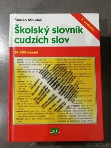 ŠKOLSKÝ SLOVNÍK CUDZÍCH SLOV