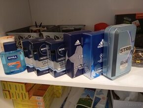 Drogéria Nivea, Adidas ,STR8