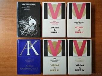 Tolstoj - knihy - Vzkriesenie, Anna Karenina