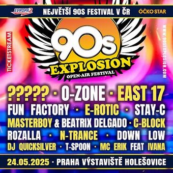 90s EXPLOSION Praha 2025