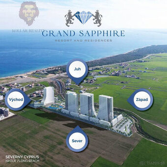NA PREDAJ 2 -IZBOVÝ APARTMÁN SEVERNÝ CYPRUS - GRAND SAPPHIR