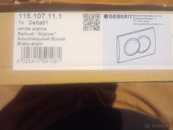 Geberit delta01 tlačítko