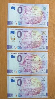 0 euro bankovka, 0 euro souvenir, 0€ bankovka 08