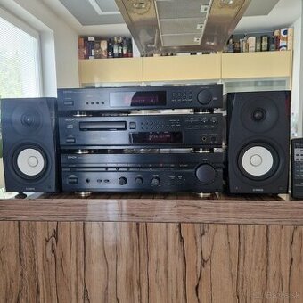 DENON PMA-480R + DCD-625II + TU-235RD + YAMAHA NS-BD182...