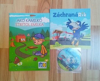 Ako Kamilko stretol Emilka + knižka a CD ZáchranáRik