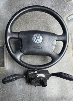 Multifunkčný volant s páčkami tempomatu VW T5