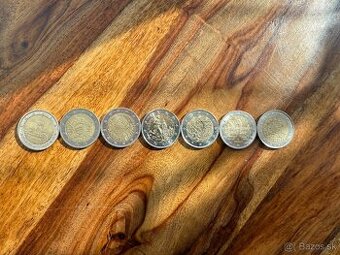 2€ mince - Rôzne krajiny (obehové)