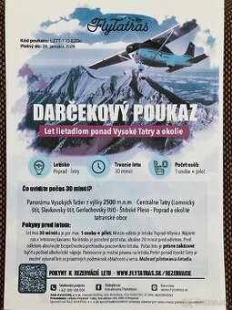 Let ponad Vysoké Tatry