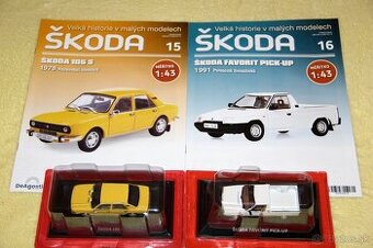 Škoda - Veľká história v malých modeloch DeAgostini 1:43