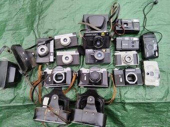 Staršie fotoaparáty, Zenit, Smena, Vilija, Etareta,