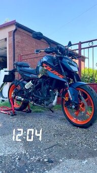 KTM Duke 125 2024 záruka ladený výfuk A1 11kw