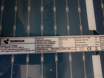 Fotovoltaické panely - 1