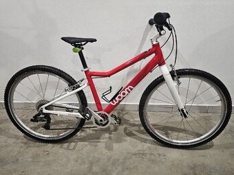 Woom 5 červenej farby - detský bicykel
