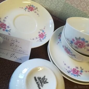Porcelánové šálky 10+10