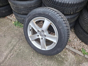 hlíníkové disky Audi/VW 5x112 16" pneu 205/60 r16