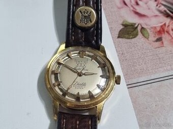 N.hodinky Pontiac Nageur Maillot Jaune Dialite Automat.