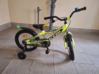 Predám detský bicykel 16kola Ctm zeleny