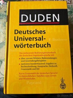 Duden nemecky slovnik