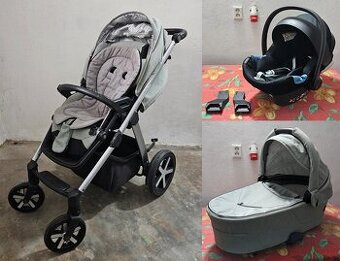 Kočík 2v1 + autosedačka (vajíčko)