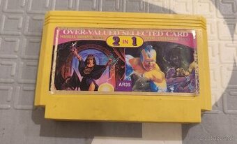 Retro kazeta 2-v-1 na TV hry (Famicom/Dendy)