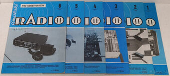 Amatérske rádio Ročník 1988, 6ks