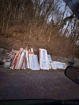 Len dnes Darujem okna balkónové dvere a drevo