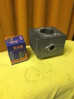 Valec po výbrusu Babetta 207 + pístní sada