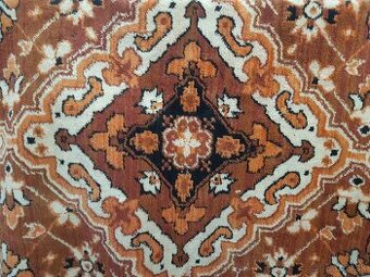 Perzský koberec oranžovej farby - 3 kusy