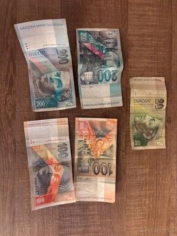 Predám SK bankovky