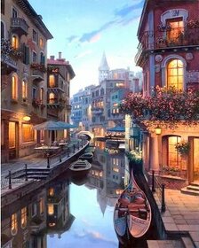 Maľovanie podľa čísiel - Benátky