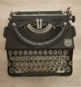 Starožitný písací stroj IMPERIAL The Good Companion z r 1935