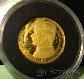 Pamätná zlatá medaila M.R.Stefanik - 1