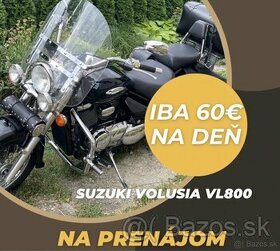 Prenájom motocykla Suzuki Volusia VL800