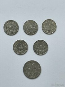 Strieborné mince Nemeckej Ríše - 1