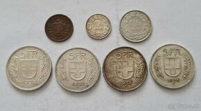 mince Europa Švajčiarsko