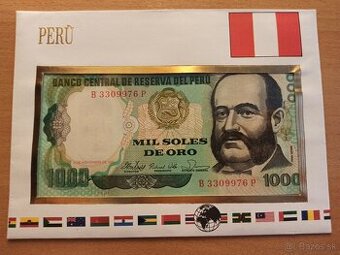 Bankovka z roku 1981 (Peru)