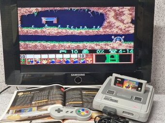 SNES - HRA LEMMINGS ( SUPER NINTENDO)