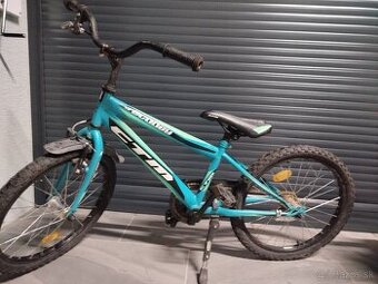 Chlapčenský bicykel modry