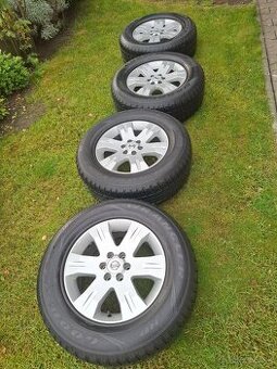 Originál Nissan ALU disky R17, rozteč 6x114,3 ET30