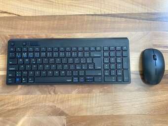 Set klávesnice a myši Rapoo 8050T Set CZ/SK