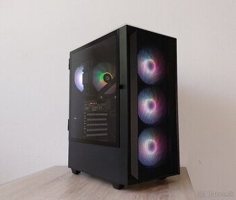 Herný pc 6jadro Ryzen 5 5500 3,60ghz/NVME/GTX1660SUPER 6GB