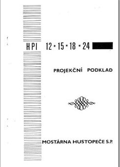 Projektová dokumentace ke starším halám