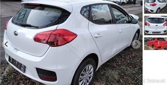 Kia Ceed 1.4 2017 predám PIATE DVERE, ZADNÝ NÁRAZNÍK, SVETL