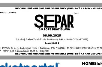 Separ na stadione