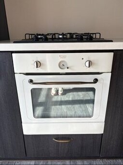 Hotpoint Ariston elektrická rúra + plynová varná doska