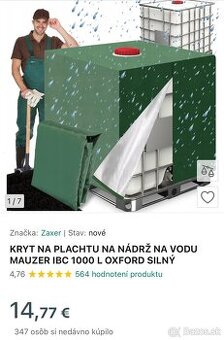 Obal/Kryt na IBC kontajner - 1