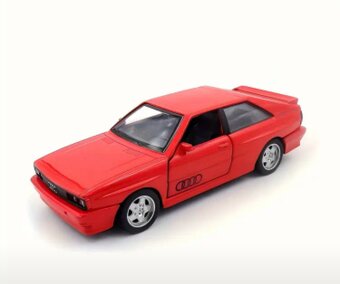 Kovový Model Audi Quattro - 1