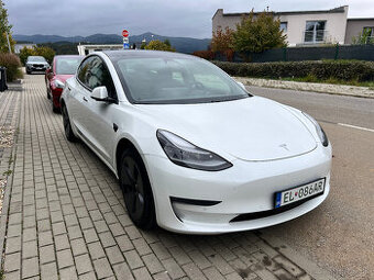 TESLA 3 REFRESH long range, 366kW, 114 700 km, odpočet DPH